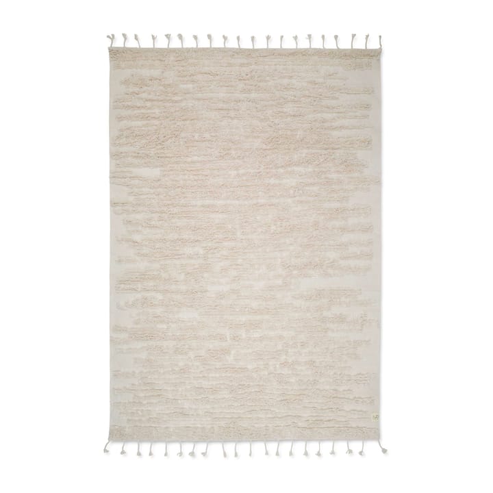 River tæppe 170x230 cm - White - Classic Collection