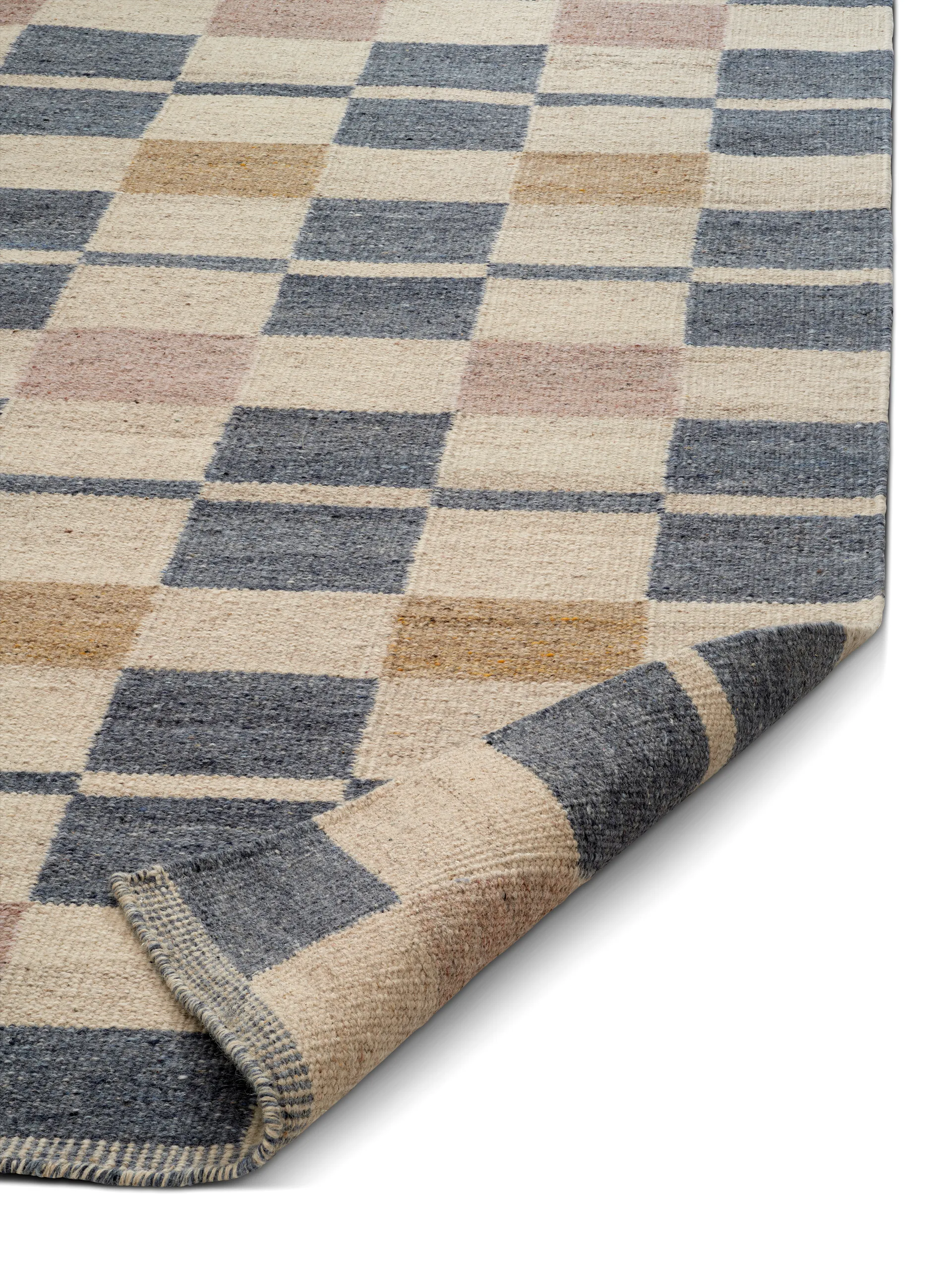 Röllakan Rutvik tæppe, Blå, 250x350 cm Classic Collection