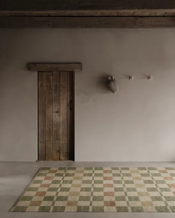 Röllakan Rutvik tæppe - Grøn, 250x350 cm - Classic Collection