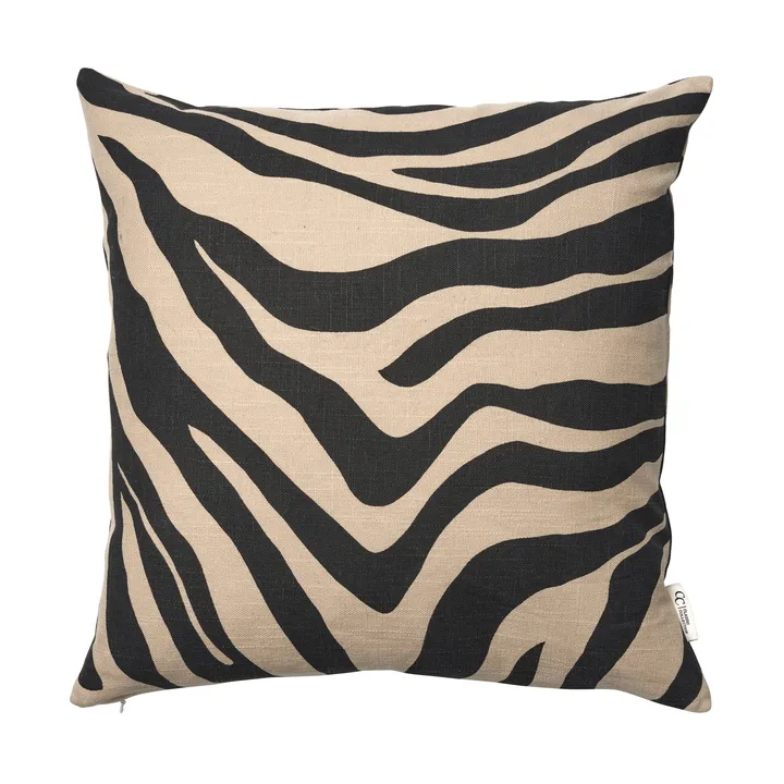 Savannah pudebetræk - Beige-black, 50x50 cm - Classic Collection