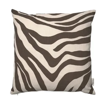 Savannah pudebetræk - Brown-off white, 50x50 cm - Classic Collection