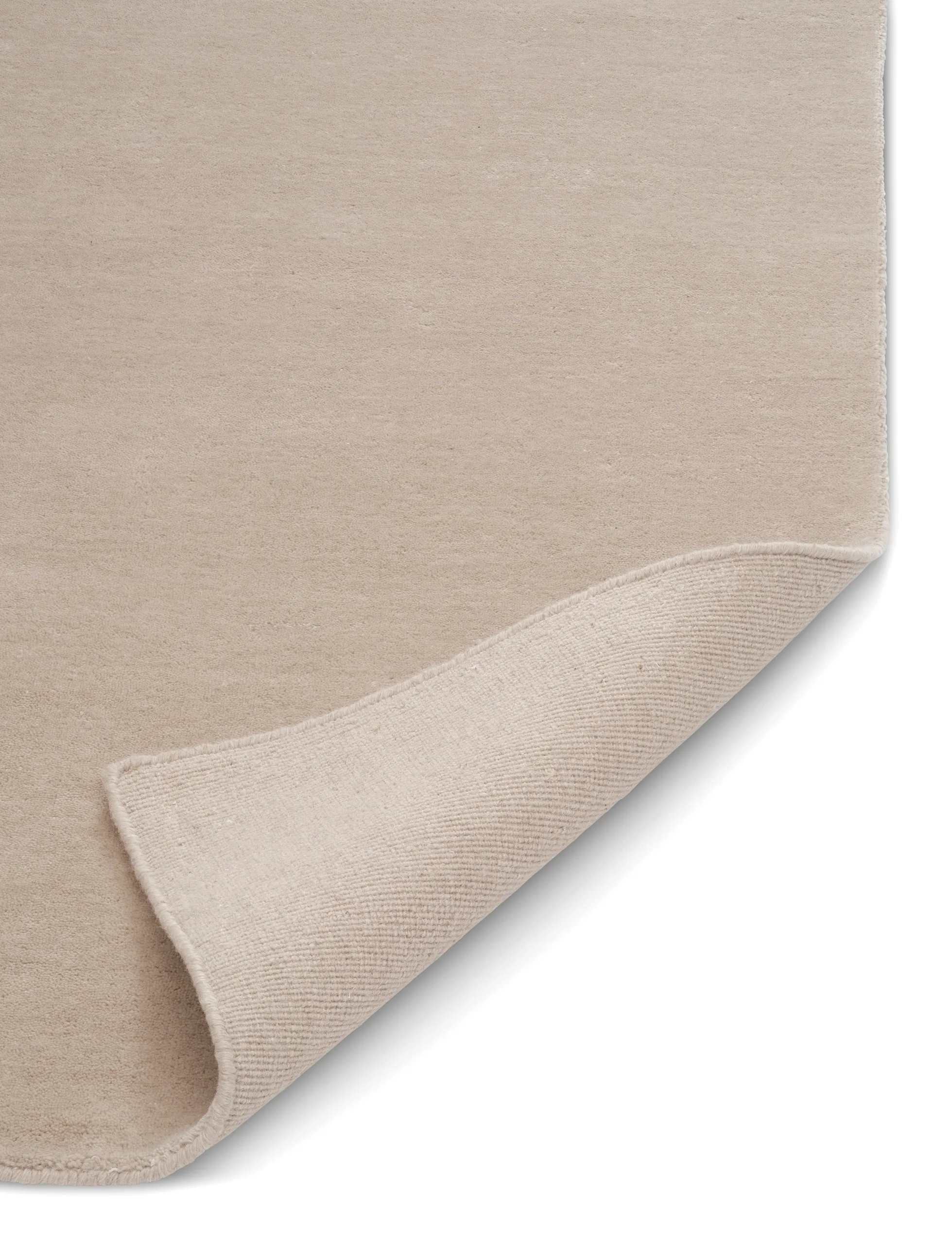 Solid tæppe, Beige 170x230 cm Classic Collection