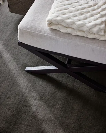 Solid tæppe - Charcoal, 170x230 cm - Classic Collection