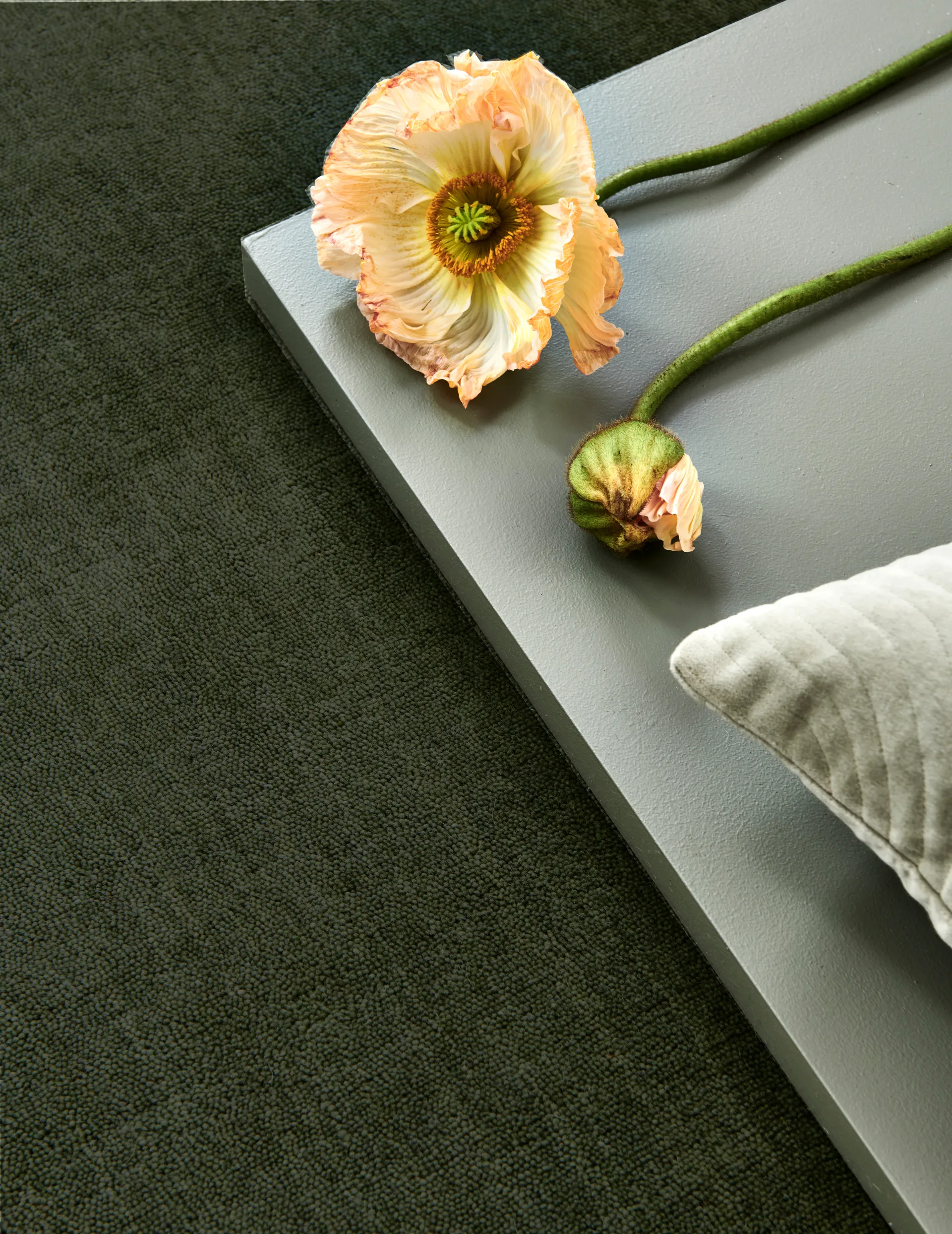 Solid tæppe, Green, 200x300 cm Classic Collection