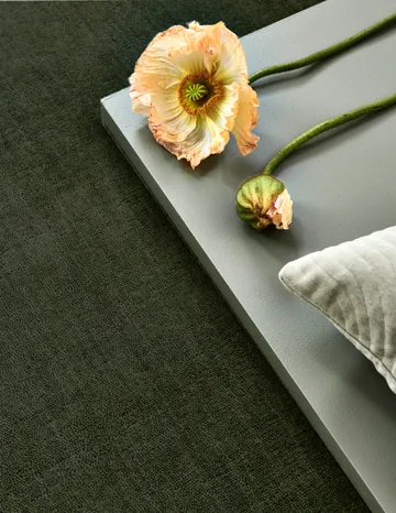 Solid tæppe - Green, 250x350 cm - Classic Collection