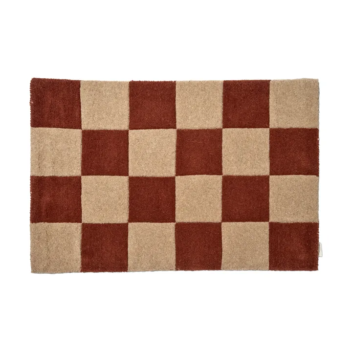 Square dørmåtte - Brown-natur, 60x90 cm - Classic Collection