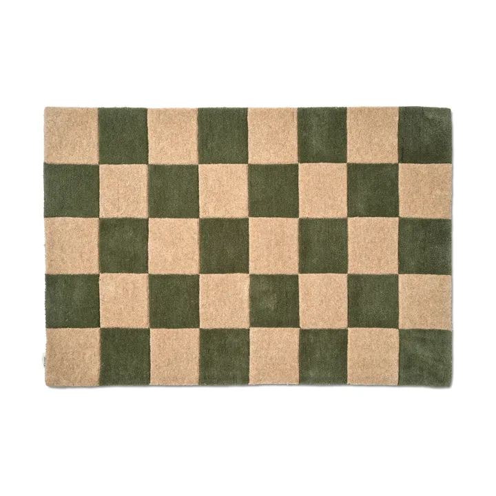 Square dørmåtte - Forest green, 85x130 cm - Classic Collection