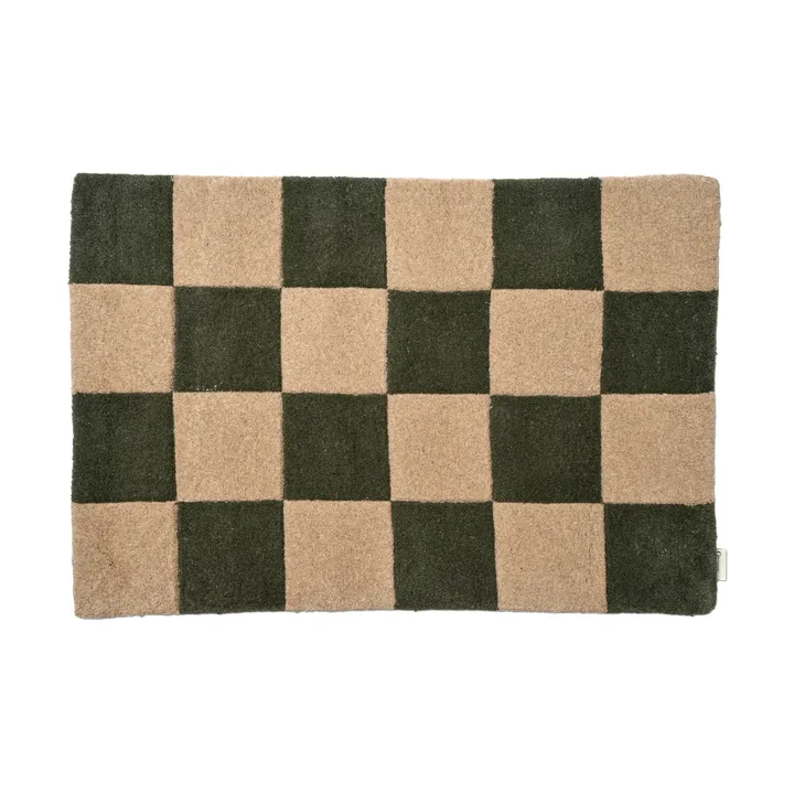 Square dørmåtte - Grå-natur, 60x90 cm - Classic Collection