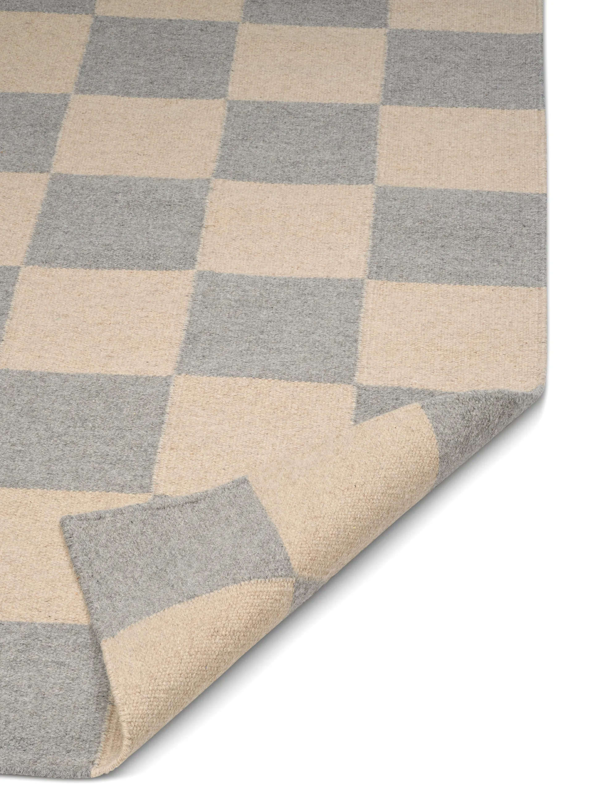 Squares tæppe, Grå-beige, 170x230 cm Classic Collection
