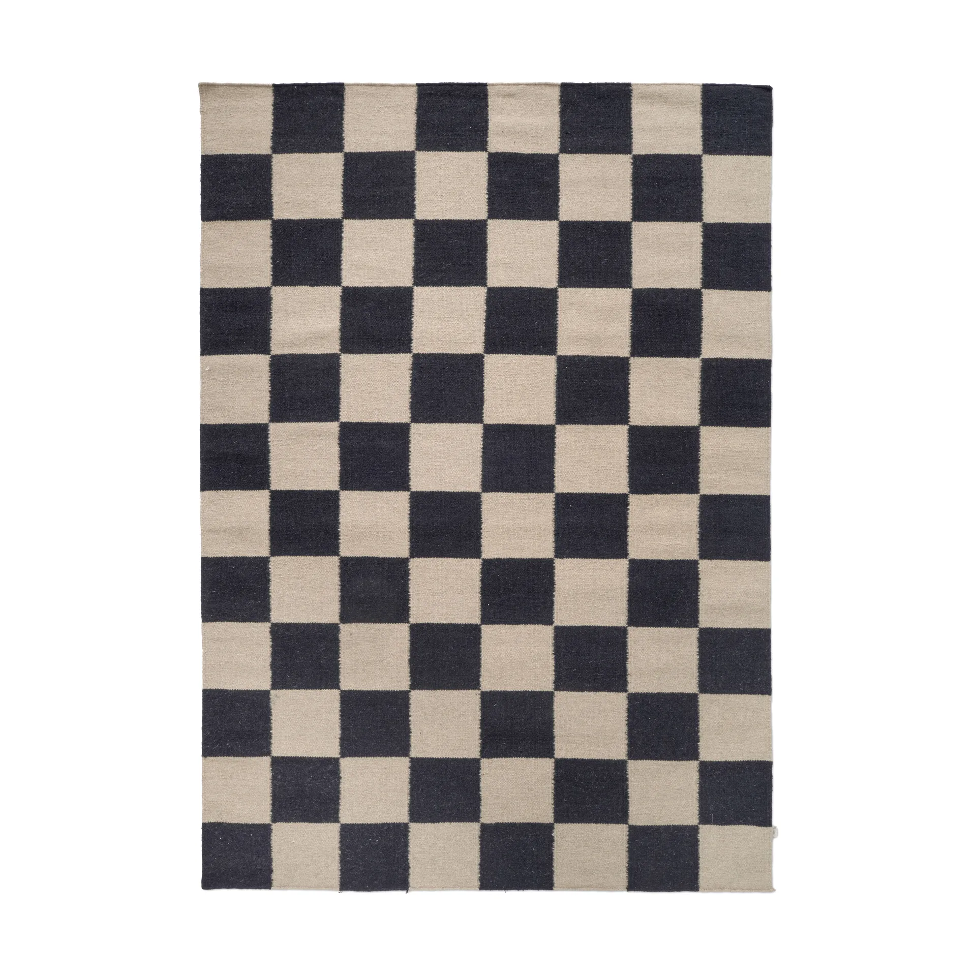 Squares tæppe, Sort-beige, 170x230 cm Classic Collection