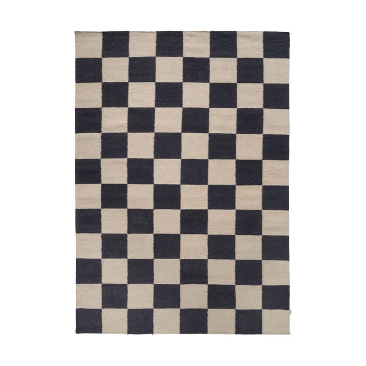 Squares tæppe - Sort-beige, 170x230 cm - Classic Collection