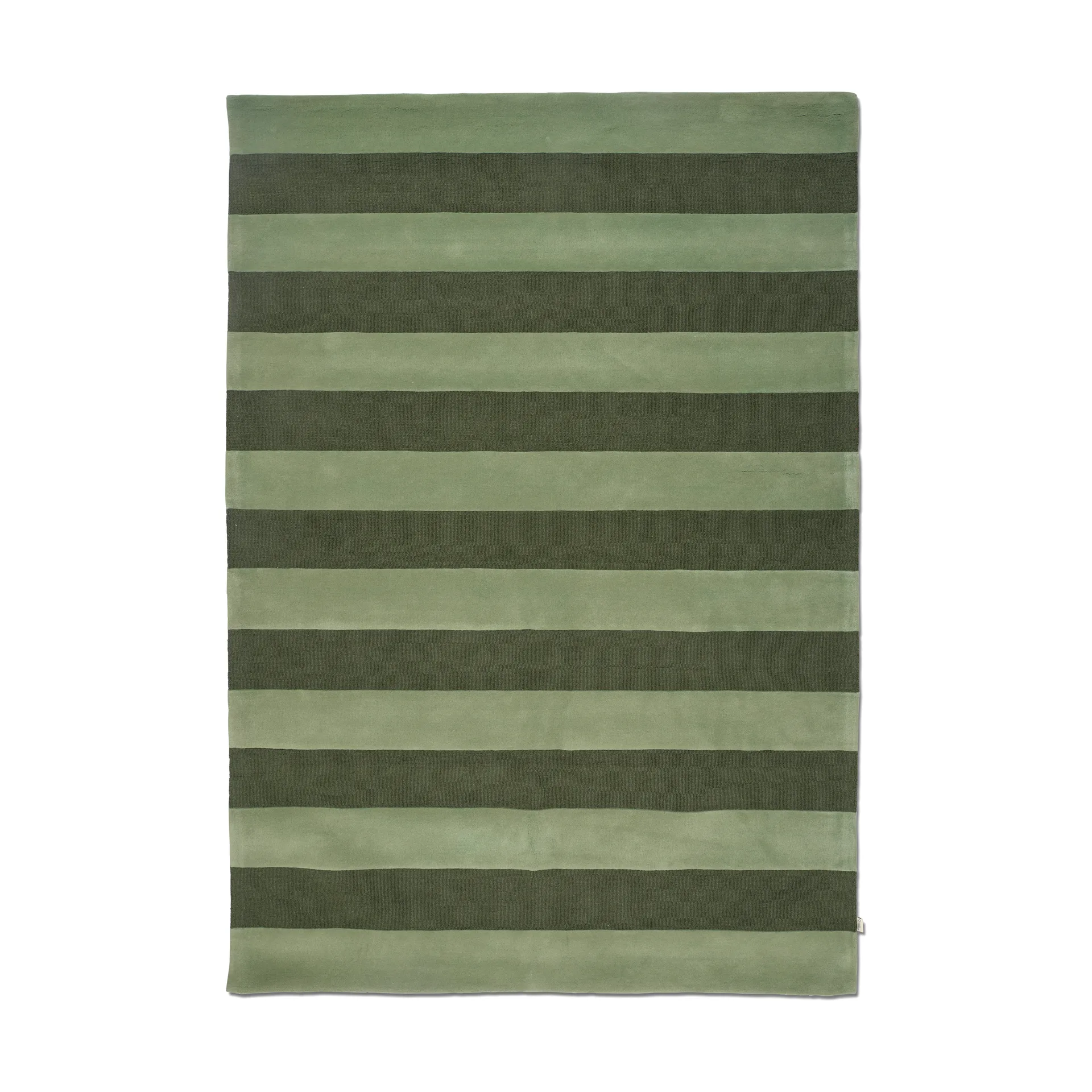 Stripe Boucle tæppe, Green, 200x300 cm Classic Collection