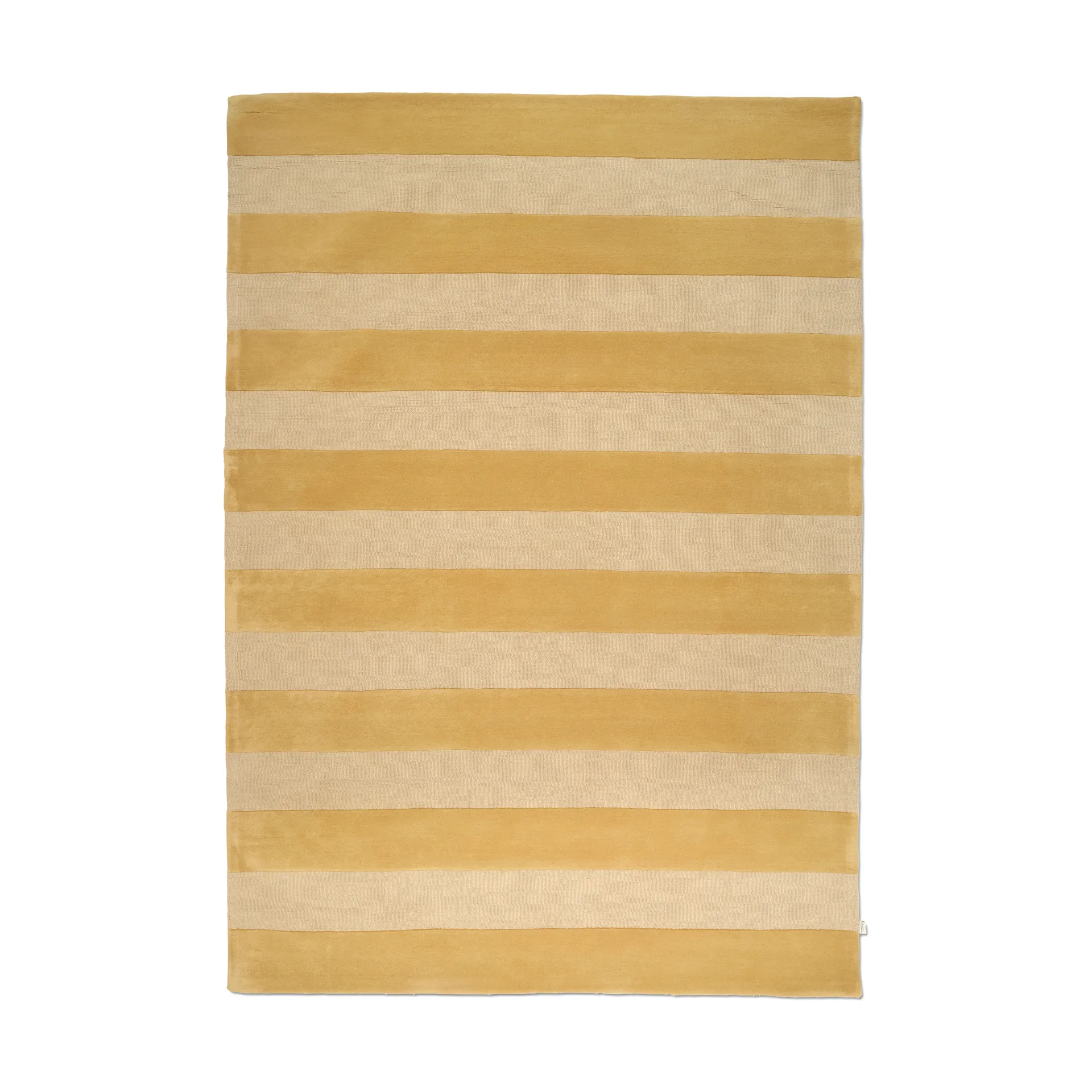 Stripe Boucle tæppe, Yellow, 170x230 cm Classic Collection