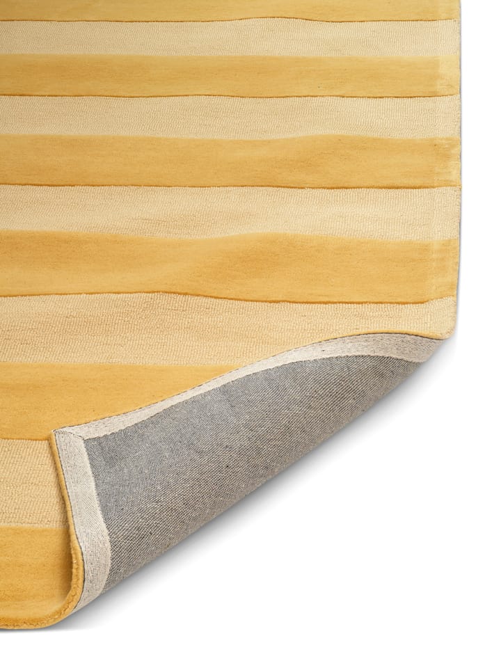 Stripe Boucle tæppe, Yellow, 200x300 cm Classic Collection
