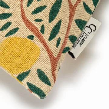 Sunny citrus pudebetræk 50x50 cm - Mørkegrøn - Classic Collection