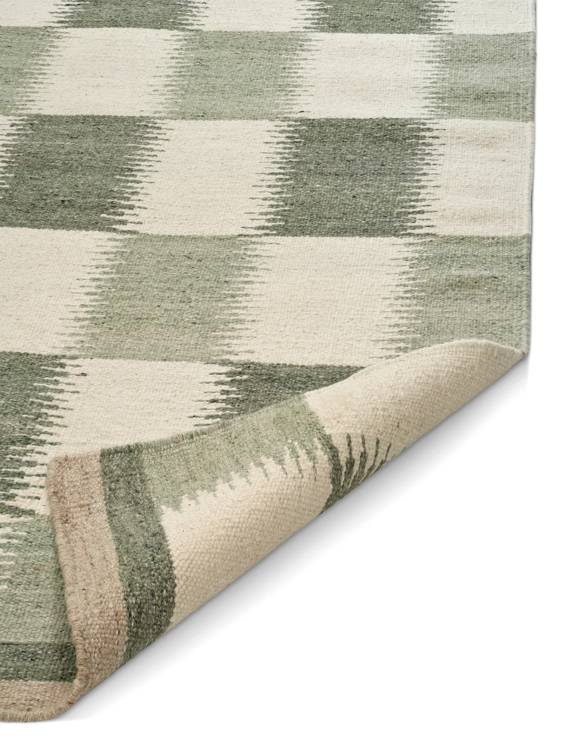 Tagel tæppe, Grøn, 200x300 cm Classic Collection