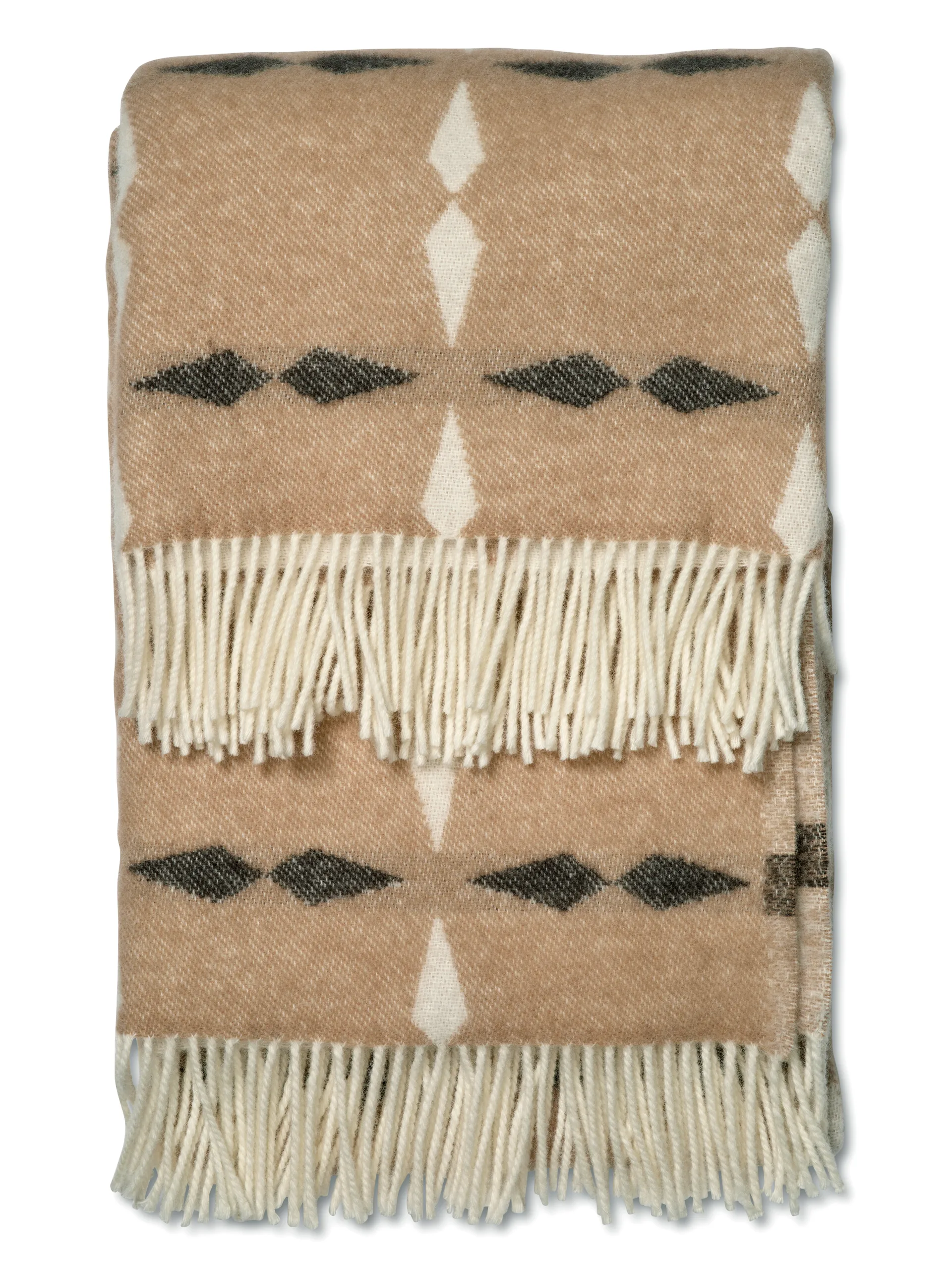 Tile plaid 130x180 cm, Beige Classic Collection