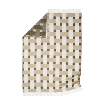 Weave plaid 130x180 cm - Beige - Classic Collection