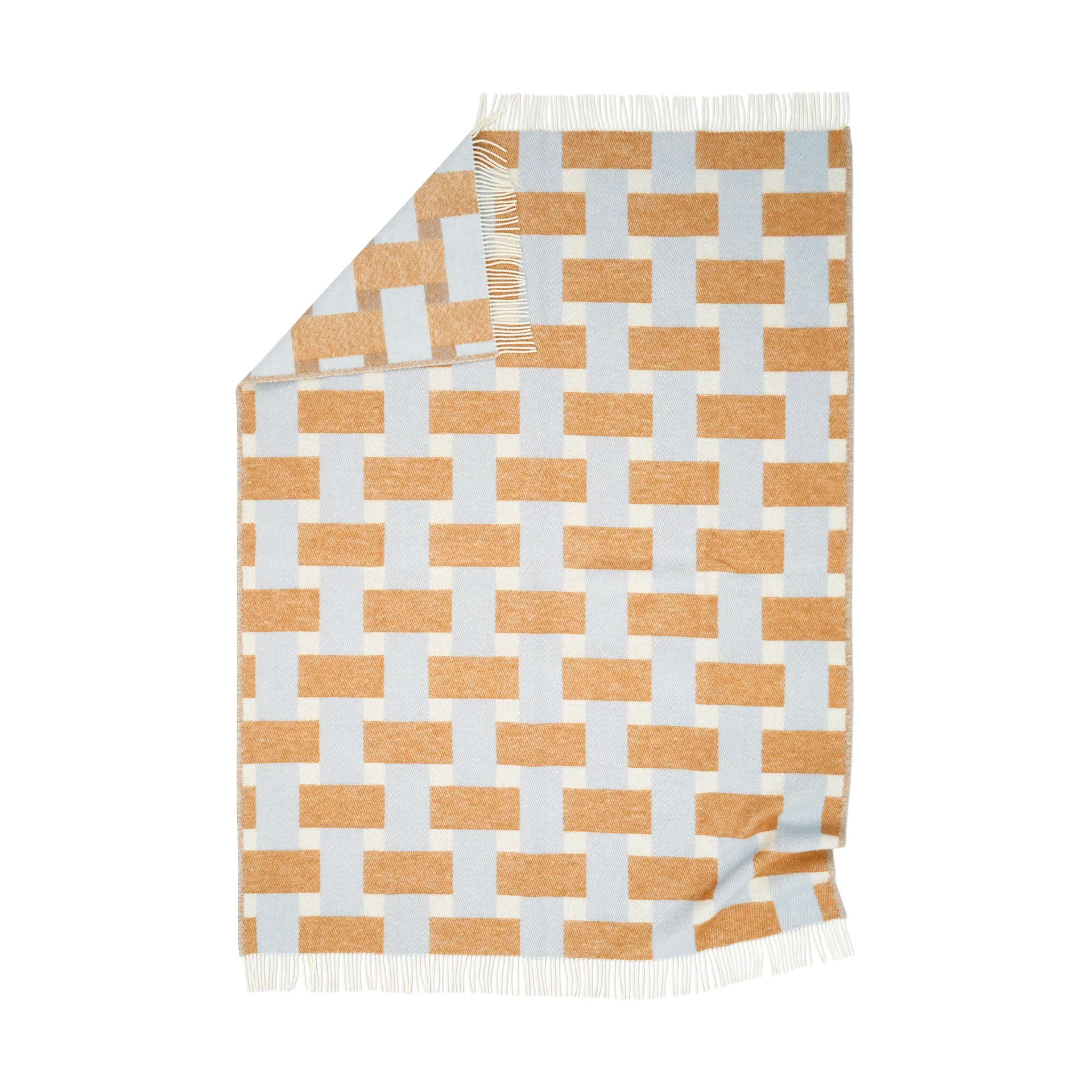 Weave plaid 130x180 cm, Brown Classic Collection