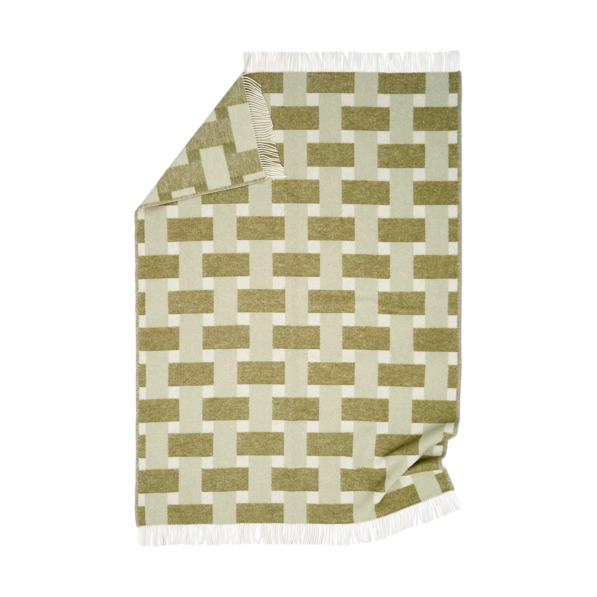 Weave plaid 130x180 cm, Grøn Classic Collection