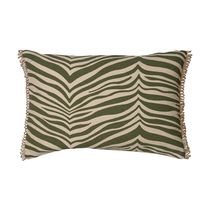 Zebra pude 40x60 cm - Grøn - Classic Collection