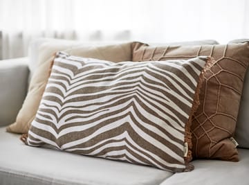 Zebra pude 40x60 cm - Simply taupe (beige) - Classic Collection