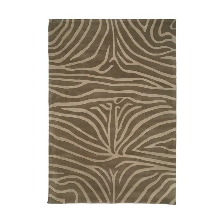 Zebra tæppe 170x230 cm - Brown - Classic Collection