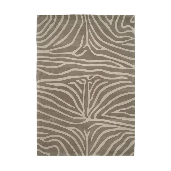 Zebra tæppe 250x350 cm - Beige, 170x230 cm - Classic Collection