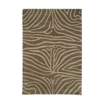 Zebra tæppe 250x350 cm - Brown - Classic Collection