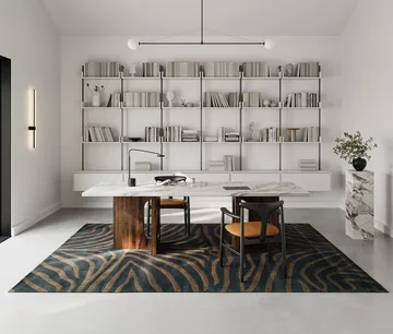 Zebra tæppe 250x350 cm - Horizon - Classic Collection