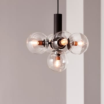 Avenue 43 loftslampe - Sort/Klart glas - CO Bankeryd