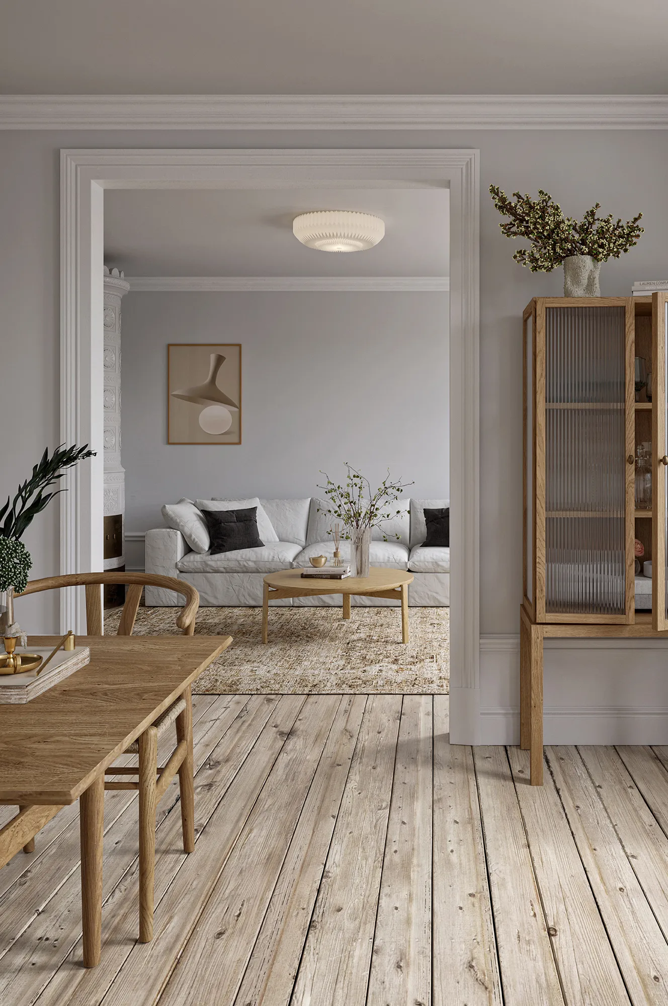 Belli 55 loftlampe, White CO Bankeryd