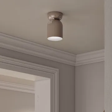 Lennon loftspot - Beige, Ø12,5x19,5 cm - CO Bankeryd