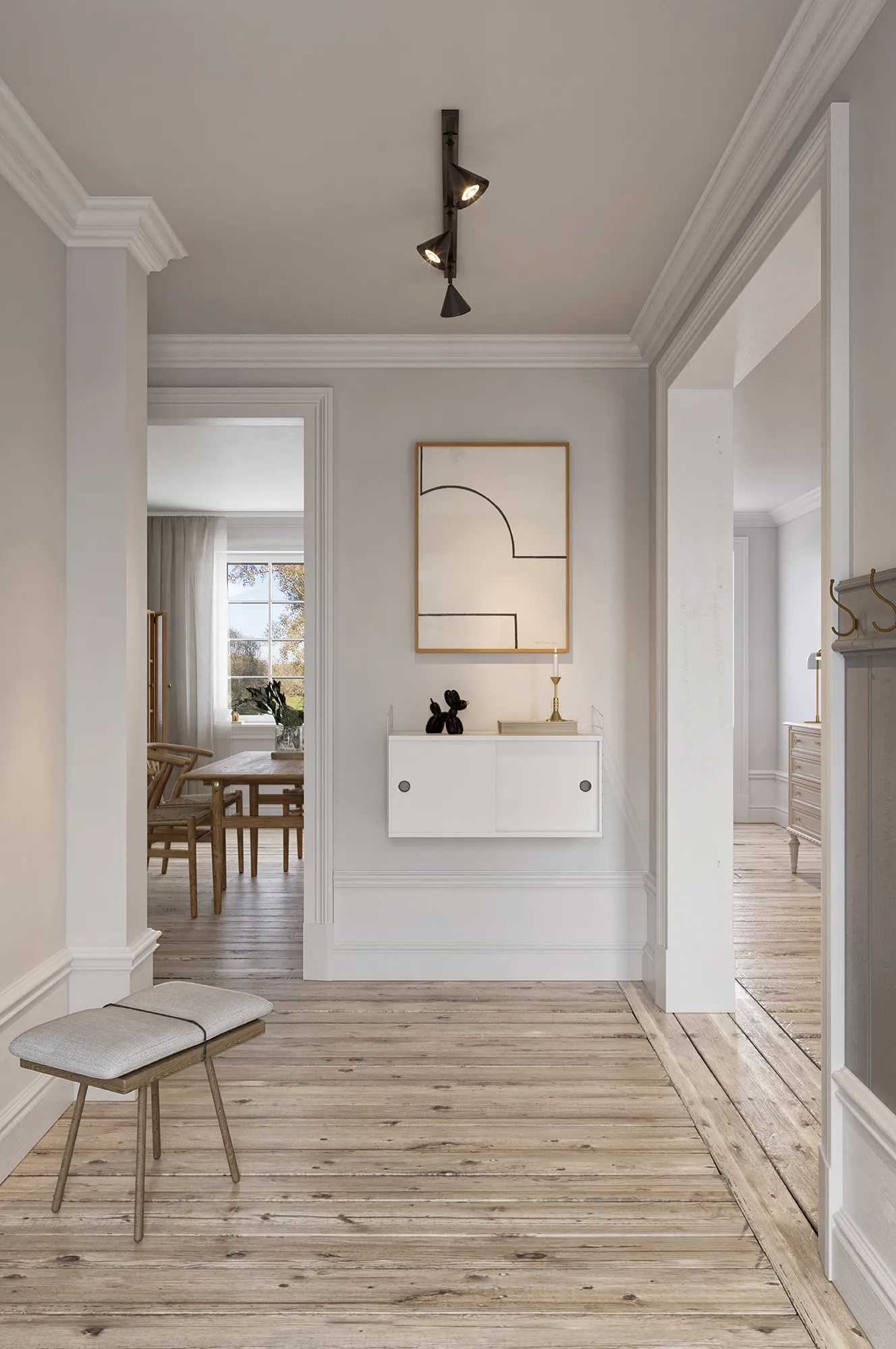 Rain 10 spotskinne, Black CO Bankeryd