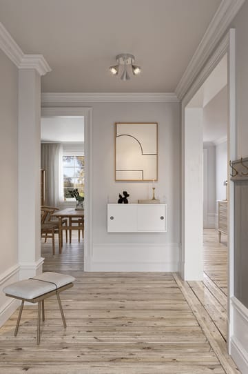 Rain 18 spotskinne - Aluminium - CO Bankeryd