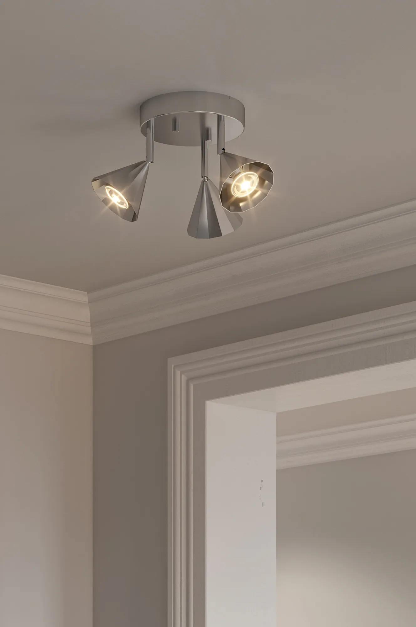 Rain 18 spotskinne, Aluminium CO Bankeryd