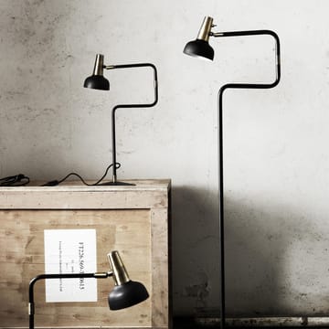 Ray bordslampe - sort-messing - CO Bankeryd