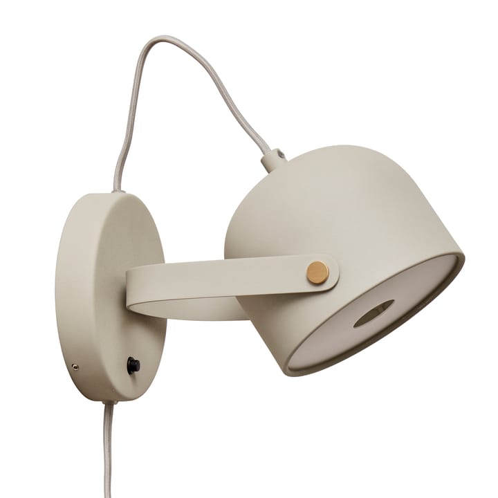 Svejk 13 væglampe, Beige/Messing CO Bankeryd