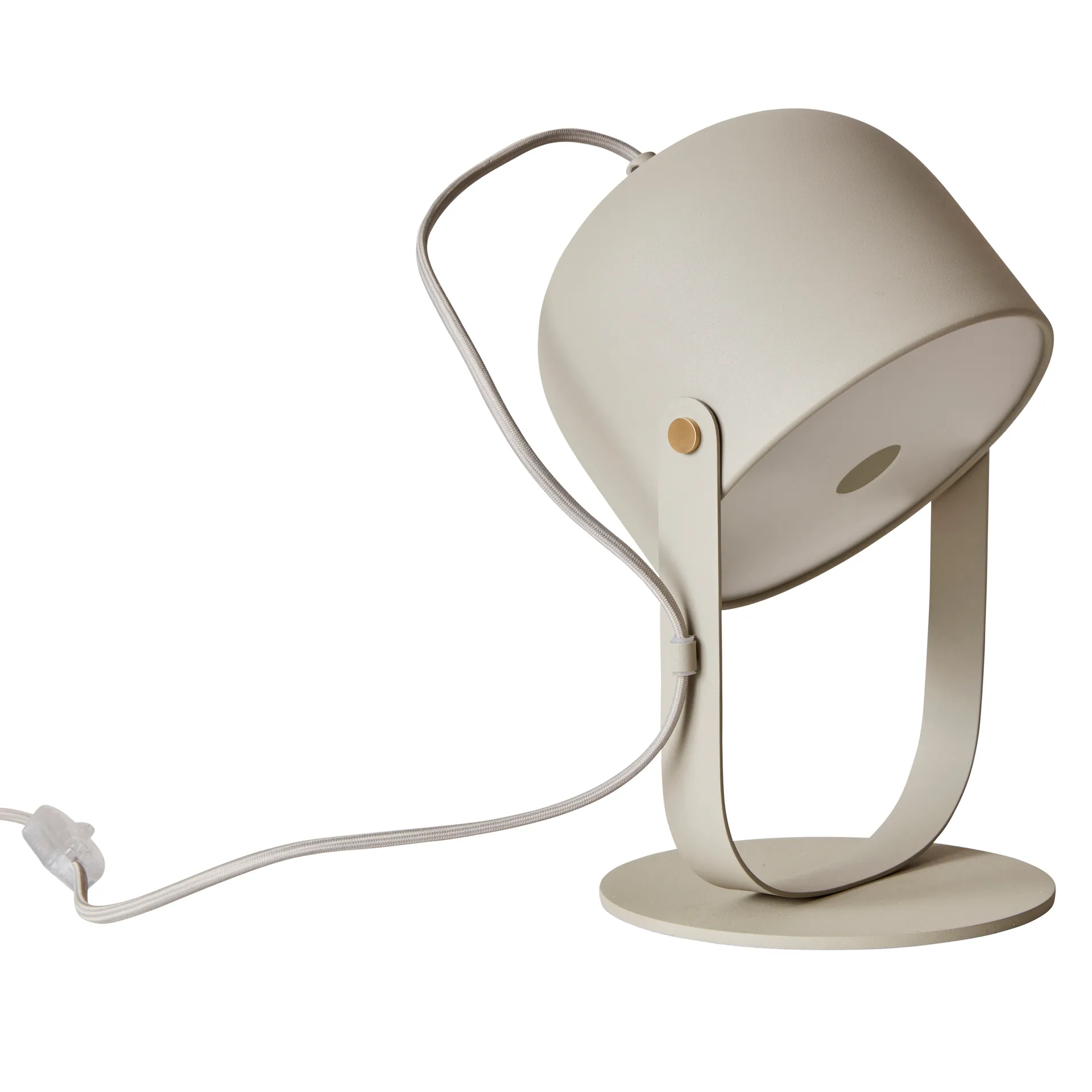 Svejk 18 bordlampe, Beige/Messing CO Bankeryd