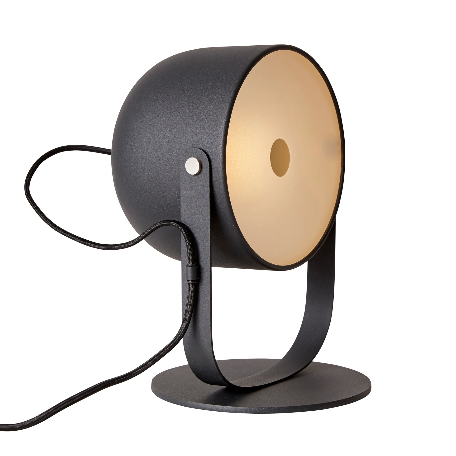 Svejk 18 bordlampe, Sort/Nikkel CO Bankeryd