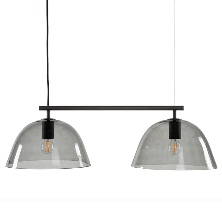 Wendo 70 loftslampe røgfarvet glas - Sort - CO Bankeryd