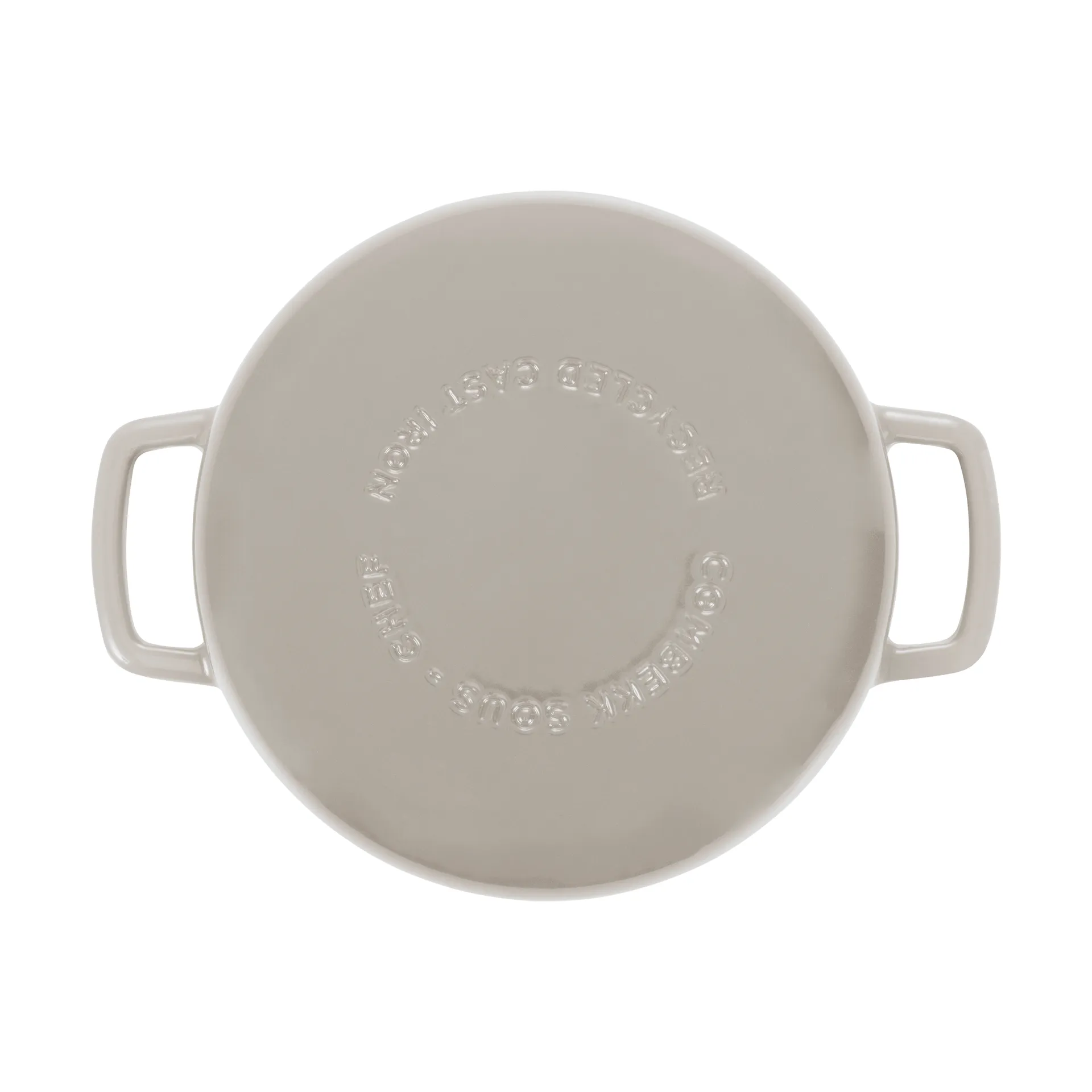 Combekk Enameled stegepande støbejern Ø24 cm, Sand Combekk