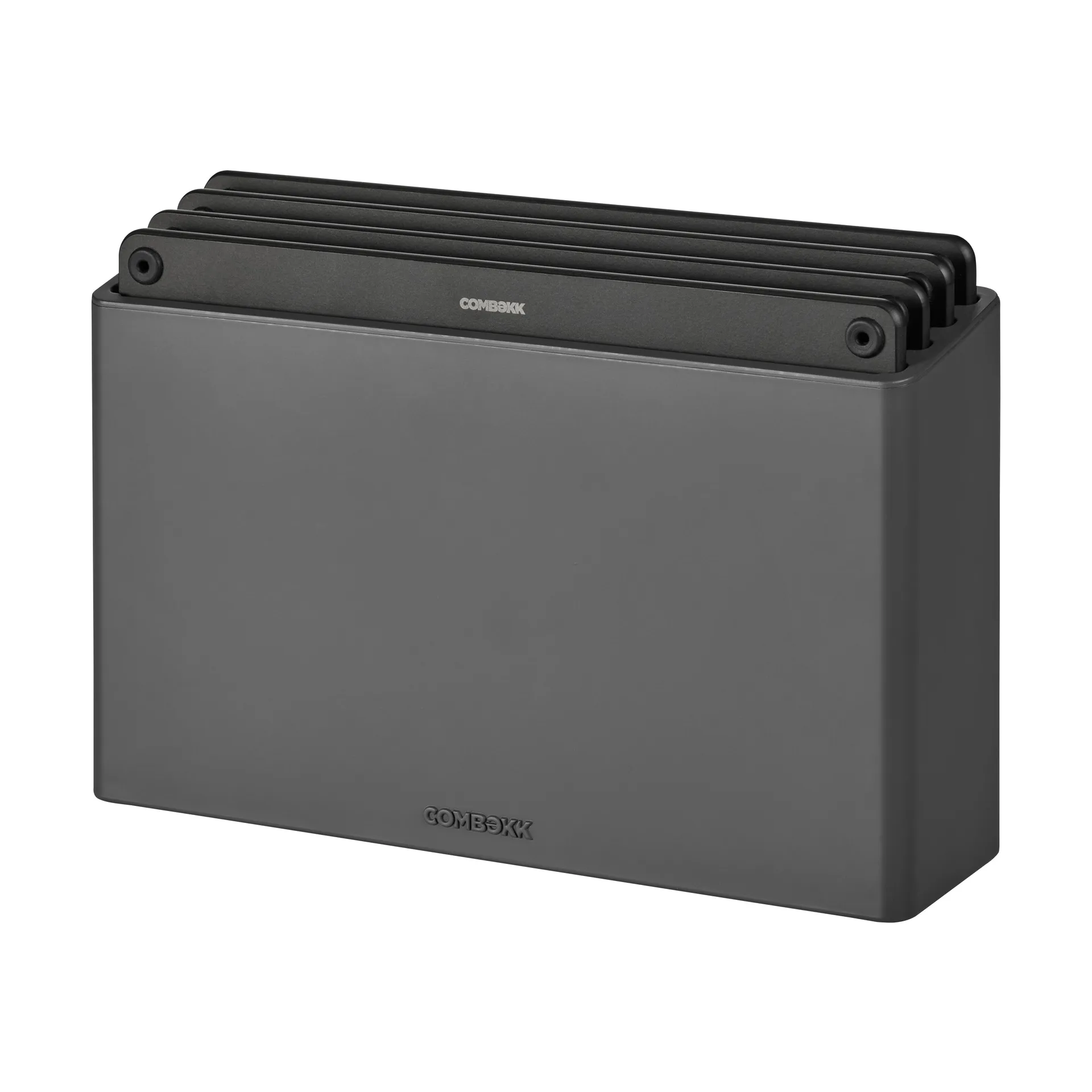 Combekk skærebræt 5‑dele, Black-black Combekk