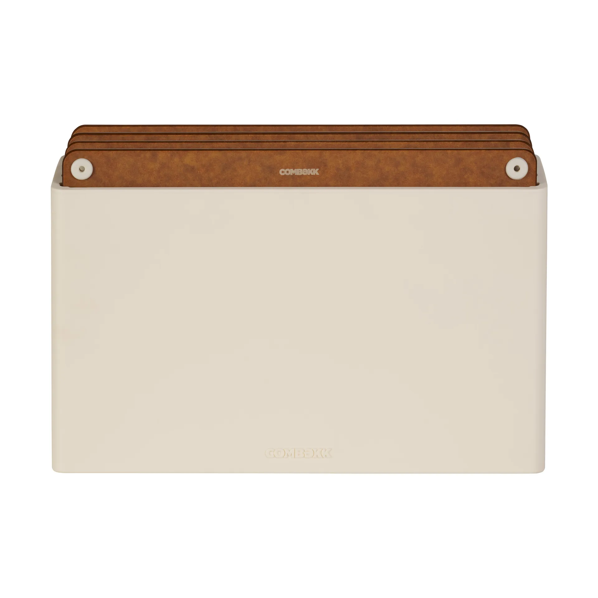 Combekk skærebræt 5‑dele, Sand-brown Combekk