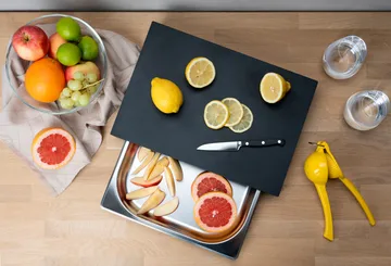 Duracore skærebræt med skuffe - 39×27 - Continenta