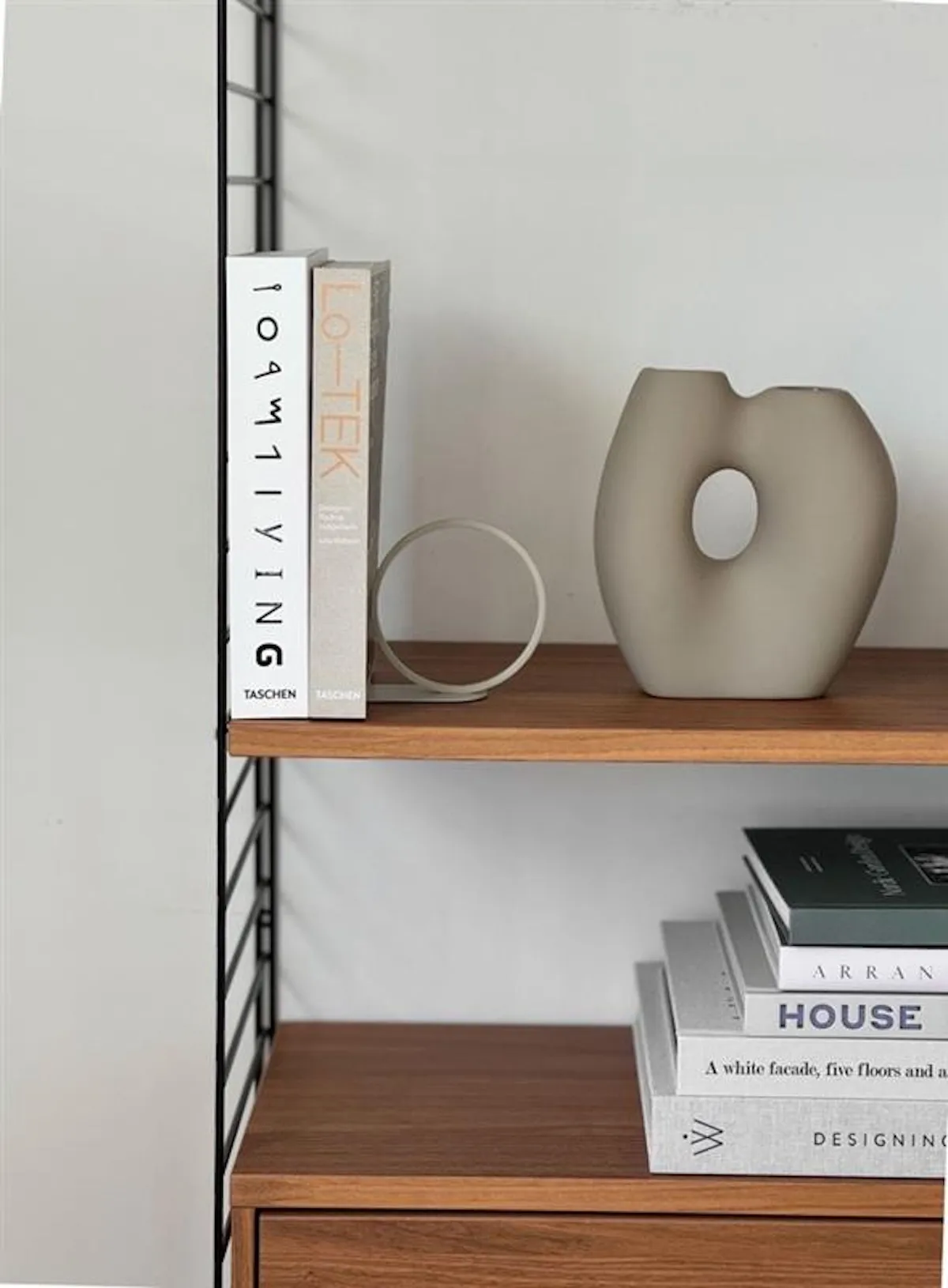 Book Ring bogstøtte 10 cm, Sand Cooee Design