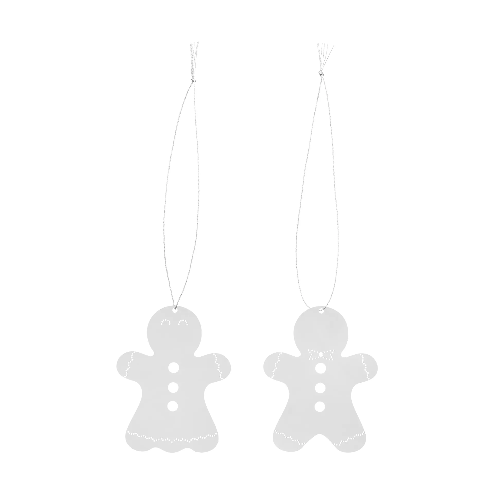 Christmas deco peberkage 6 cm, Rustfrit stål Cooee Design