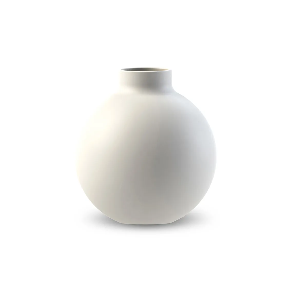 Collar vase 12 cm, white Cooee Design