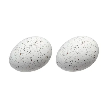 Easter Deco æg 2-pak - White - Cooee Design