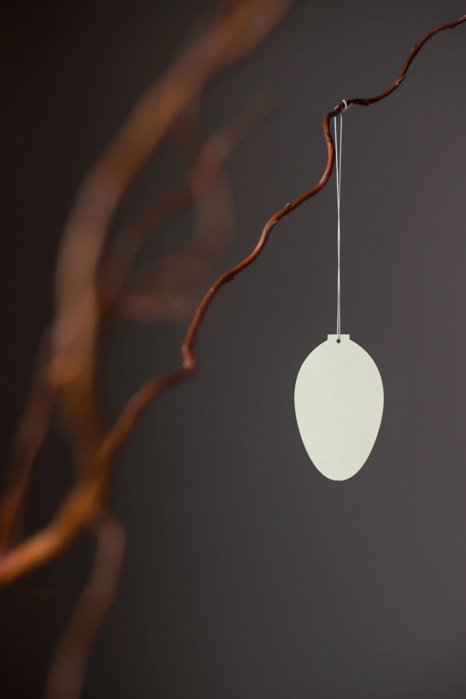 Easter Deco æg påskedekoration 4-pak, Light yellow Cooee Design